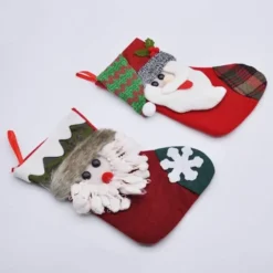 6pcs Assorted Design Christmas Stockings 10in -Christmas Decorations Store 10 Christmas Stockings 2 600x600 1