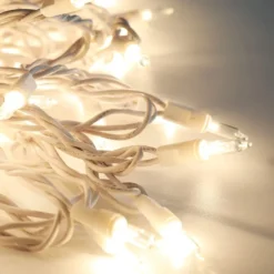 100 White Wire Christmas Lights Set 10 100 White Wire Christmas Lights Set -Christmas Decorations Store 100 Clear White Wire Christmas Light Set 2 result 600x600 1