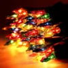 100 LED Multi Color Christmas Lights 19.35ft