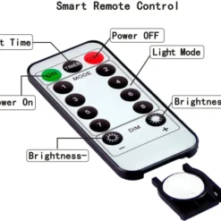 100 LED Warm White Led Copper Wire String Lights 33ft -Christmas Decorations Store 100 Warm White LED Copper Wire String Lights 33ft 1 600x528 1