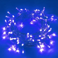 100 LED Blue Led Christmas String Lights -Christmas Decorations Store 100 count LED Christmas Lights Blue 6 result 1 600x600 1