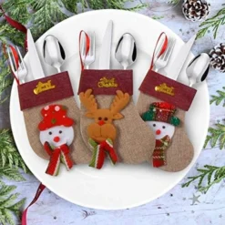12pcs 3D Plush Burlap Mini Christmas Stockings -Christmas Decorations Store 10641 3 600x600 1