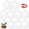 10pcs Clear Christmas Ball Ornaments 3.94in -Christmas Decorations Store 10pcs Clear Christmas Ball Ornaments 3 7 600x580 1