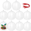 10pcs Clear Plastic Fillable Christmas Balls 3.15in 2 10pcs Clear Plastic Fillable Christmas Balls 3.15in -Christmas Decorations Store 10pcs Clear Plastic Fillable Christmas Balls 3 4 600x566 1