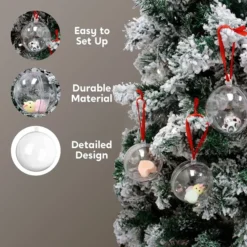 10pcs Clear Plastic Fillable Christmas Balls 3.15in -Christmas Decorations Store 10pcs Clear Plastic Fillable Christmas Balls 3 6 600x600 1