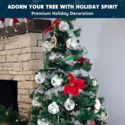 12pcs Clear Christmas Balls 3.15in 10 12pcs Clear Christmas Balls 3.15in -Christmas Decorations Store 12 Pcs White Clear Christmas Ball Ornaments 4 result 600x600 1