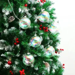 12pcs Plastic Christmas Ball Ornaments With Chrome Effect -Christmas Decorations Store 12Pcs 3.5 Chrome Christmas Ball Ornaments 5 result 600x600 1
