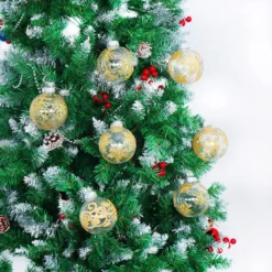 12pcs Gold Print Transparent Christmas Ball Ornaments 3.15in 13 12pcs Gold Print Transparent Christmas Ball Ornaments 3.15in -Christmas Decorations Store 12Pcs Gold Print Transparent Ball Ornaments 3.15in 6 result 600x600 1