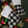 12pcs Buffalo Plaid Christmas Stockings Decoration 5in -Christmas Decorations Store 12Pcs White Black Buffalo Plaid Christmas Stockings 5in 6 result 1024x1024 1 600x600 1
