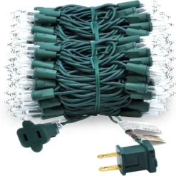 2x150 Warm White Christmas Lights 12 2x150 Warm White Christmas Lights -Christmas Decorations Store 150 Counts Clear Green Wire Christmas Light Set of 2 5 result 600x600 1