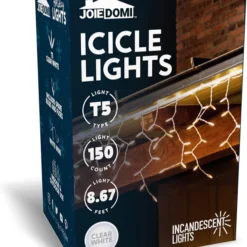 150 Clear White Christmas String Lights 11 150 Clear White Christmas String Lights -Christmas Decorations Store 150 LED Christmas String Lights Clear White 2 result 600x724 1