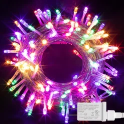 150 LED Clear Wire String Lights 53.98ft