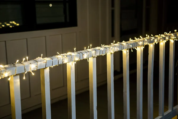 150 LED Warm White Clear Wire String Lights 59.38ft 8 150 LED Warm White Clear Wire String Lights 59.38ft - Image 6