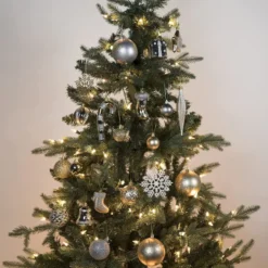 157pcs Gold Silver & White Assorted Christmas Ornaments 13 157pcs Gold Silver & White Assorted Christmas Ornaments -Christmas Decorations Store 157 Pcs Gold amp Silver Christmas Ornaments 6 result 600x600 1