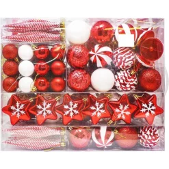 157pcs Christmas Ornaments Set Decoration
