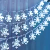 2x40 LED White Snowflake Fairy Lights 16ft 1 2x40 LED White Snowflake Fairy Lights 16ft -Christmas Decorations Store 16ft 40 LED Snowflake Fairy Lights White 7 result 600x600 1