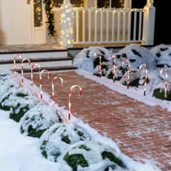 12pcs Green Pathway Markers Candy Cane Light Set 17in 11 12pcs Green Pathway Markers Candy Cane Light Set 17in -Christmas Decorations Store 17 Christmas Candy Cane Pathway Markers Set of 12 Thin Green 4 result 600x600 1