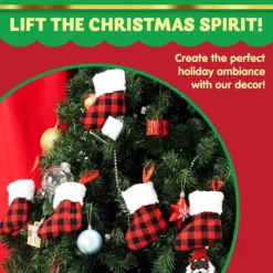 18pcs Red & Black Buffalo Plaid Christmas Stockings 5in 10 18pcs Red & Black Buffalo Plaid Christmas Stockings 5in -Christmas Decorations Store 18 Pcs Christmas Stocking 5in Red Black Buffalo Plaid 4 结果 600x600 1