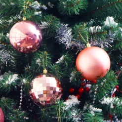 18pcs Rose Gold Christmas Ball Ornaments 12 18pcs Rose Gold Christmas Ball Ornaments -Christmas Decorations Store 18Pcs Christmas Ball Ornaments Rosegold 5 result 600x600 1
