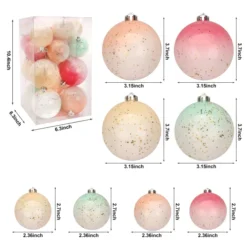 20pcs Macaroon Multicolor Christmas Ball Ornaments 3.14in 11 20pcs Macaroon Multicolor Christmas Ball Ornaments 3.14in -Christmas Decorations Store 18Pcs Macroon Design Christmas Ball 4 result 600x600 1