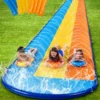 18ft Triple Lanes Slip Slide And 3 Boogie Boards -Christmas Decorations Store 18ft Triple Lanes Slip Slide and 3 Boogie Boards 1 result 600x818 1