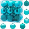18pcs Blue Christmas Ornaments Balls Decoration 3.15in -Christmas Decorations Store 18pcs Blue Christmas Ornaments Balls Decoration 3 7 600x589 1
