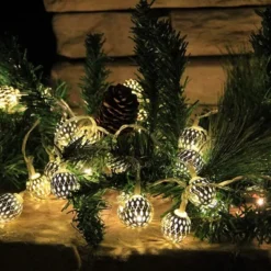 2x40 LED Warm White Led Moroccan Globe String Lights -Christmas Decorations Store 2 Packs 40 LED Globe String Lights Moroccan Warm White 4 result 600x400 1