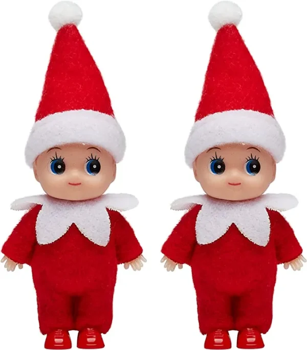 2pcs Plush Christmas Elf Doll 4 2pcs Plush Christmas Elf Doll - Image 2