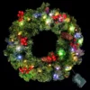Christmas Holiday Wreath With Multicolored Lights 20in 2 Christmas Holiday Wreath With Multicolored Lights 20in -Christmas Decorations Store 20 Christmas Holiday Wreath with Multicolored Lights 1 result 600x600 1