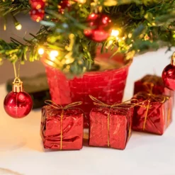 Artificial Mini Tabletop Christmas Tree Prelit Set 22in -Christmas Decorations Store 20 Tabletop Christmas Tree Prelit 4 result 600x600 1