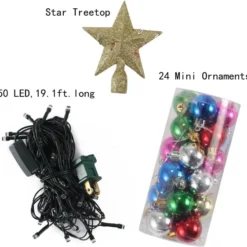 Pre Lit LED Table Top Mini Christmas Tree 20in -Christmas Decorations Store 20 Tabletop Mini Christmas Tree Set 4 result 600x562 1