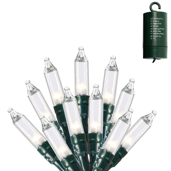 200 LED Clear Led Green Wire String Lights 34ft 3 200 LED Clear Led Green Wire String Lights 34ft