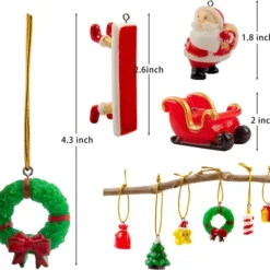 24pcs Mini Christmas Ornaments Advent Calendar -Christmas Decorations Store 2021 24 Days Advent Calendar Mini Christmas Ornaments 24 Pcs 5 result 600x557 1