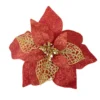 22pcs Glittered Christmas Artificial Poinsettias With Clips -Christmas Decorations Store 22 Artificial Poinsettia Christmas Flowers 1 result scaled 600x600 1
