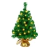 50 LED Tabletop Christmas Tree Pre Lit 22in -Christmas Decorations Store 22 Prelit Table top Christmas tree Gold 1 result scaled 600x600 1