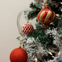 24pcs Red Christmas Ball Ornaments -Christmas Decorations Store 24 Pcs Christmas Ball Ornaments Red 5 result scaled 600x700 1