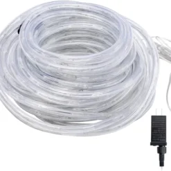240 LED Warm White Led Rope Lights Strip Lights 33ft 13 240 LED Warm White Led Rope Lights Strip Lights 33ft -Christmas Decorations Store 240 LED Rope Lights 33FT Warm White Strip Lights 6 result 600x527 1
