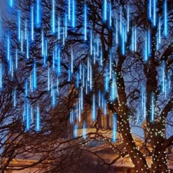 8 Tubes (12in) Christmas Falling Rain Drop Icicle String Lights 13 8 Tubes (12in) Christmas Falling Rain Drop Icicle String Lights -Christmas Decorations Store 240 LEDs Christmas Falling Rain Drop Icicle String Lights 4 600x661 1