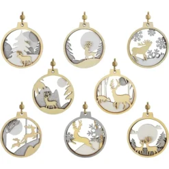 24pcs Christmas Wooden Reindeer Ornaments 13 24pcs Christmas Wooden Reindeer Ornaments -Christmas Decorations Store 24Pcs Christmas Wooden Ornaments Reindeer 7 结果 600x600 1