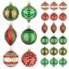 24pcs Assorted Christmas Ball Ornaments 2.3in 2 24pcs Assorted Christmas Ball Ornaments 2.3in -Christmas Decorations Store 24Pcs Red Green amp Gold Glitter Ball 2.36in 1 result scaled 600x600 1