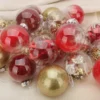 24pcs Clear Plastic Red And Gold Christmas Ornaments 3.15in -Christmas Decorations Store 24Pcs Red Plastic Clear Ball Ornaments with Filling 1 result 600x600 1