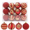 24pcs Red And Gold Christmas Ball Ornaments -Christmas Decorations Store 24pcs Red and Gold Christmas Ball Ornaments 600x600 1