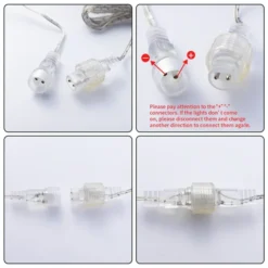 3x 8 Tubes (12in) Christmas Meteor Shower Rain Lights, Warm White 10 3x 8 Tubes (12in) Christmas Meteor Shower Rain Lights, Warm White -Christmas Decorations Store 288 LED Meteor Shower Rain Lights 8 Tubes 30cm Warm White 4 result 600x600 1