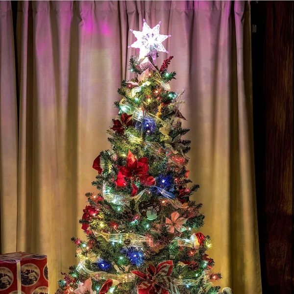 2x100 Multicolor Christmas Green Wire String Lights 21.3ft 3 2x100 Multicolor Christmas Green Wire String Lights 21.3ft