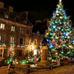 2x25 LED C7 Multicolor Led String Lights 10 2x25 LED C7 Multicolor Led String Lights -Christmas Decorations Store 2Pcs 25 LED C7 Christmas String Lights 17ft 1 600x600 1