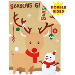 2pcs Welcome Burlap Christmas House Flags -Christmas Decorations Store 2Pcs Christmas Burlap Welcome Flag 4