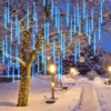 2x 8 Tubes (12in) Christmas Falling Rain Drop Icicle String Lights -Christmas Decorations Store 2Pcs Christmas Falling Rain Drop Icicle String Lights 6 600x600 1
