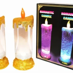 2pcs Flameless Led Candles With Glitter Swirls 13 2pcs Flameless Led Candles With Glitter Swirls -Christmas Decorations Store 2Pcs Flameless Led Candles With Glitter Swirls 6 result 600x392 1