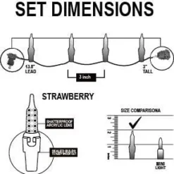 200 LED Christmas Mini String Lights 52.2ft 12 200 LED Christmas Mini String Lights 52.2ft -Christmas Decorations Store 2Sets100count Multi Color Christmas Light 5 result