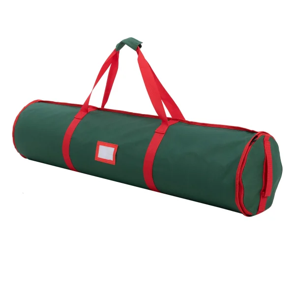 2pcs Christmas Wrapping Paper Storage Bags 4 2pcs Christmas Wrapping Paper Storage Bags - Image 2